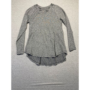Women's Zuda Gray Long Sleeve Shirt XXS